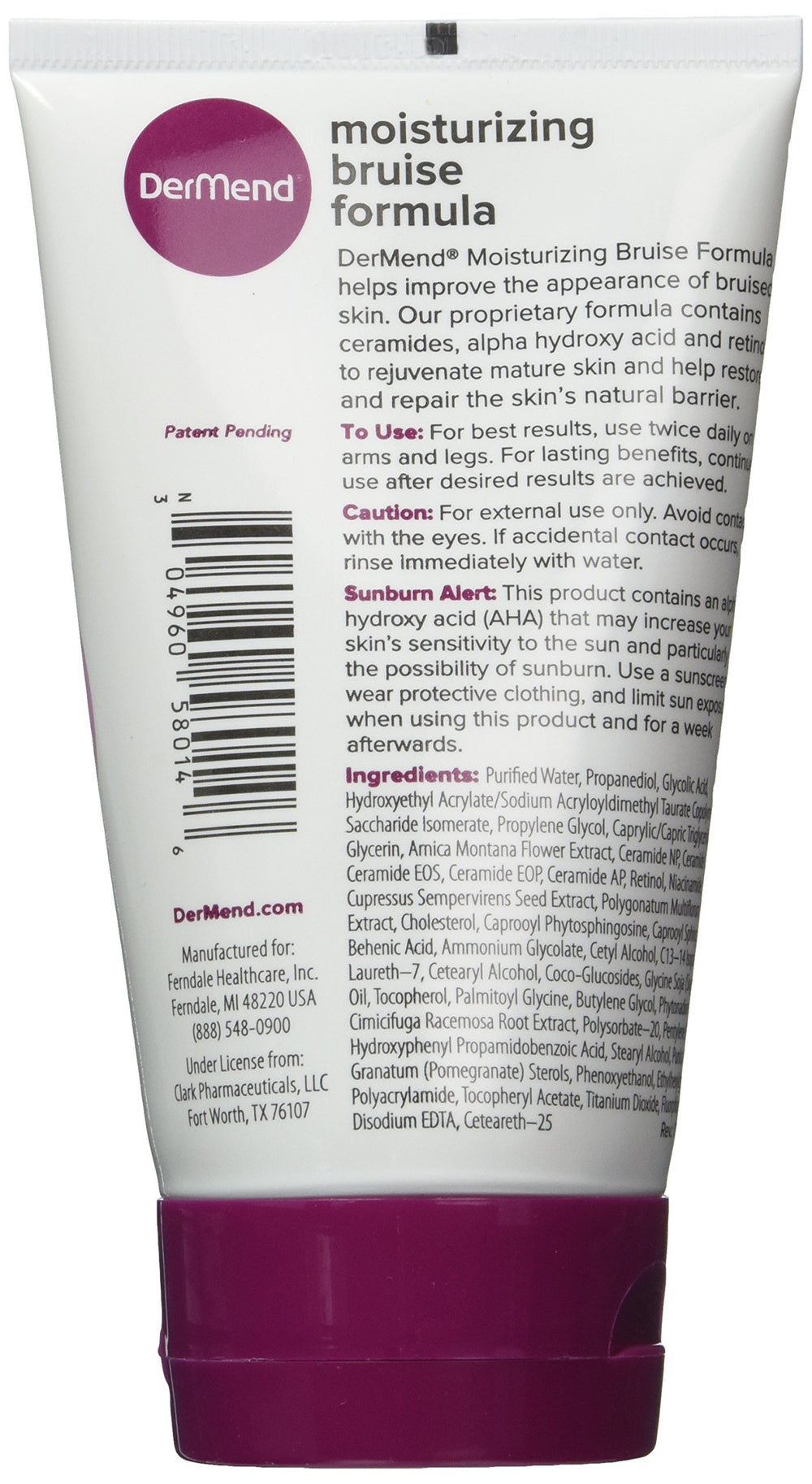 Moisturizing Bruise Cream, 4.5 Ounce (Pack of 1)