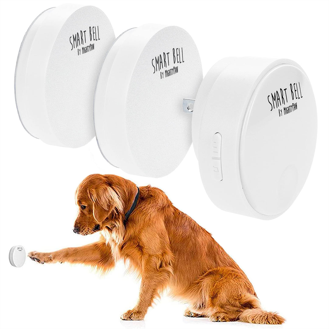 Smart Bell 2.0 (2 Button Pack) - Wireless Electronic Dog Doorbell - Dog Potty Button Communication - Pet Communication Tool - Puppy Potty Training