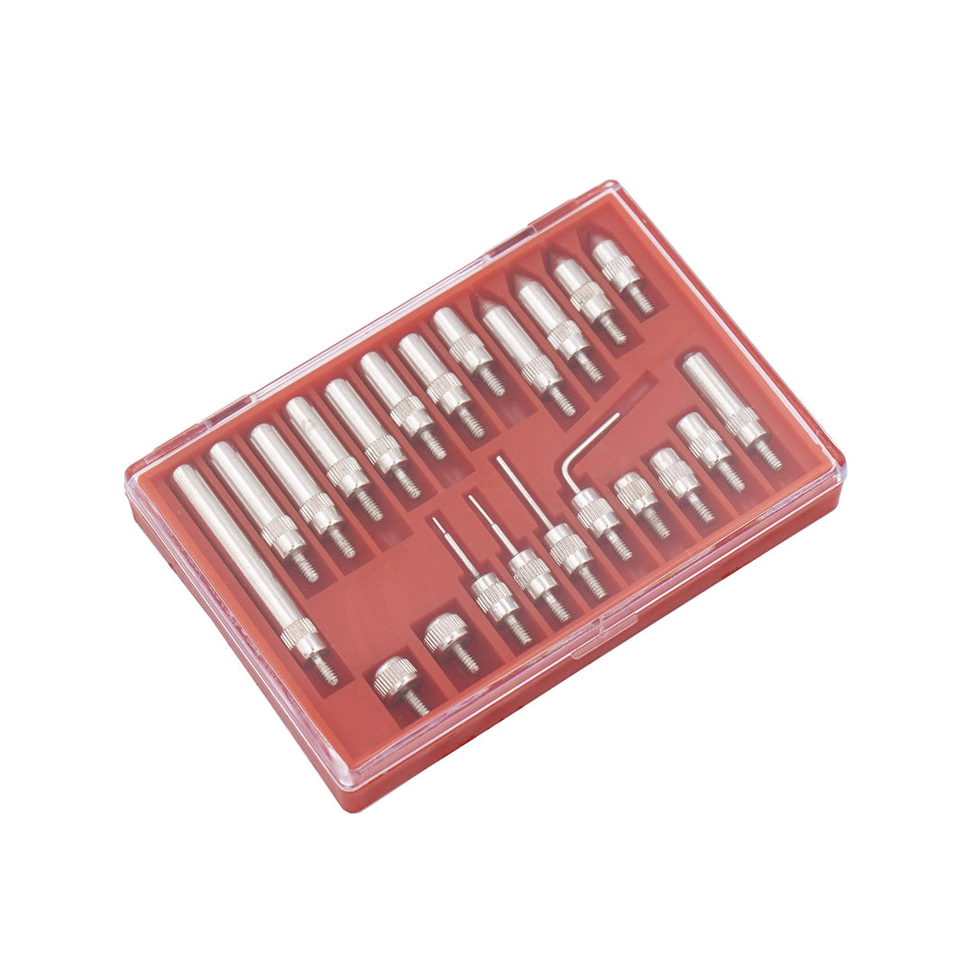 Digital Dial Indicators Tip Set, DIPR-01 22 Pieces, UNF 4-48 Threaded