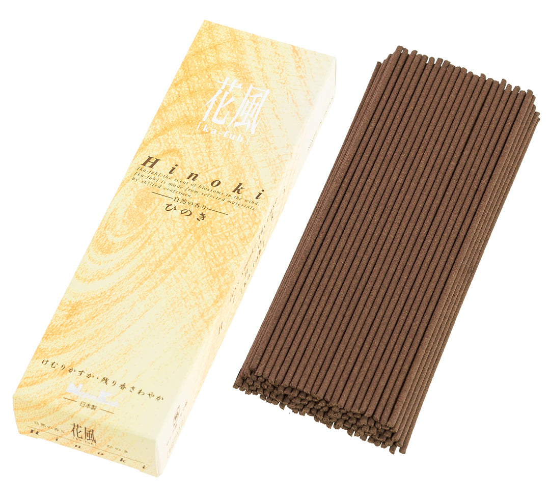 Nippon Kodo 27412 Ka-Fuh Cypress Hinoki 120 Incense Brown