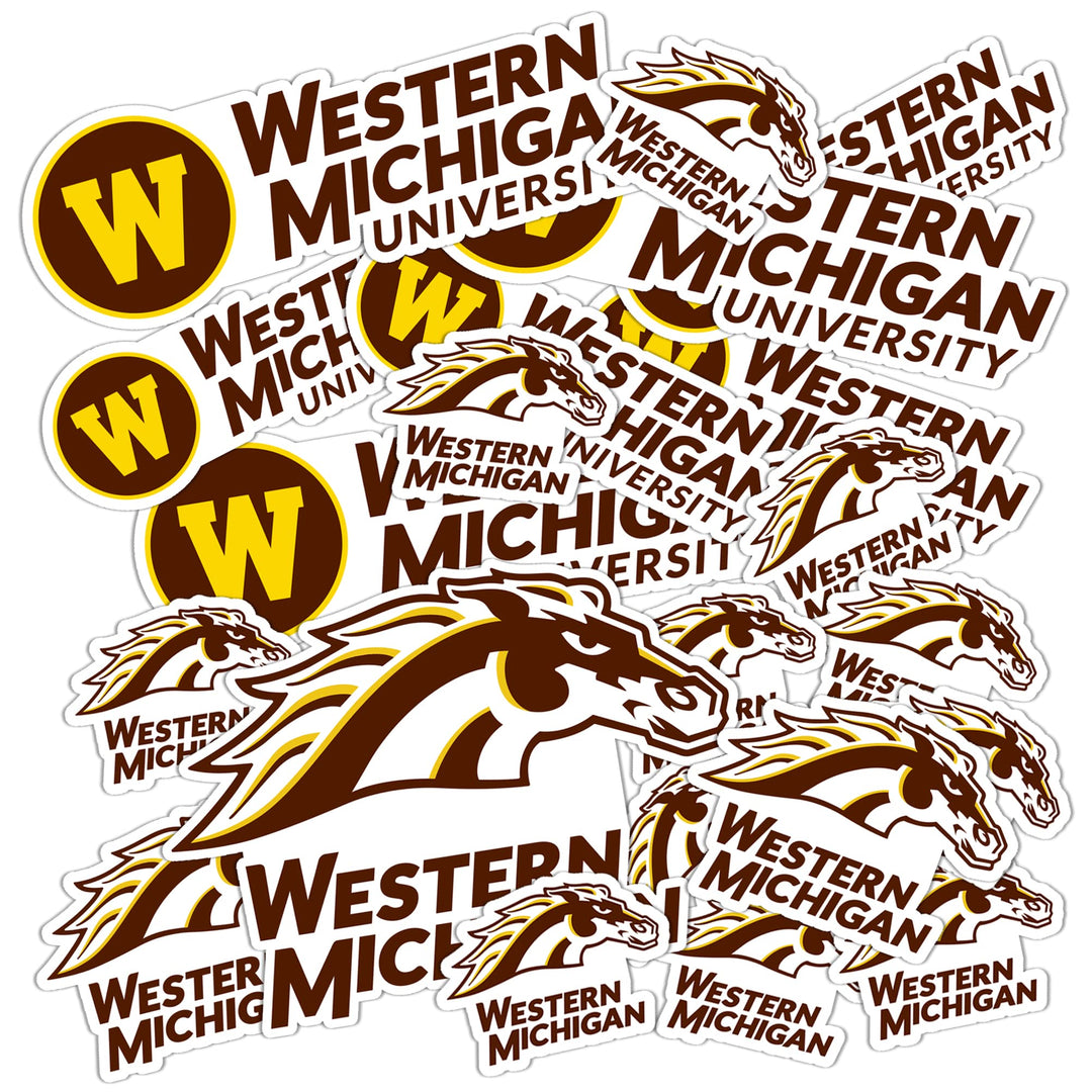 Desert Cactus Western Michigan University Sticker Bronc