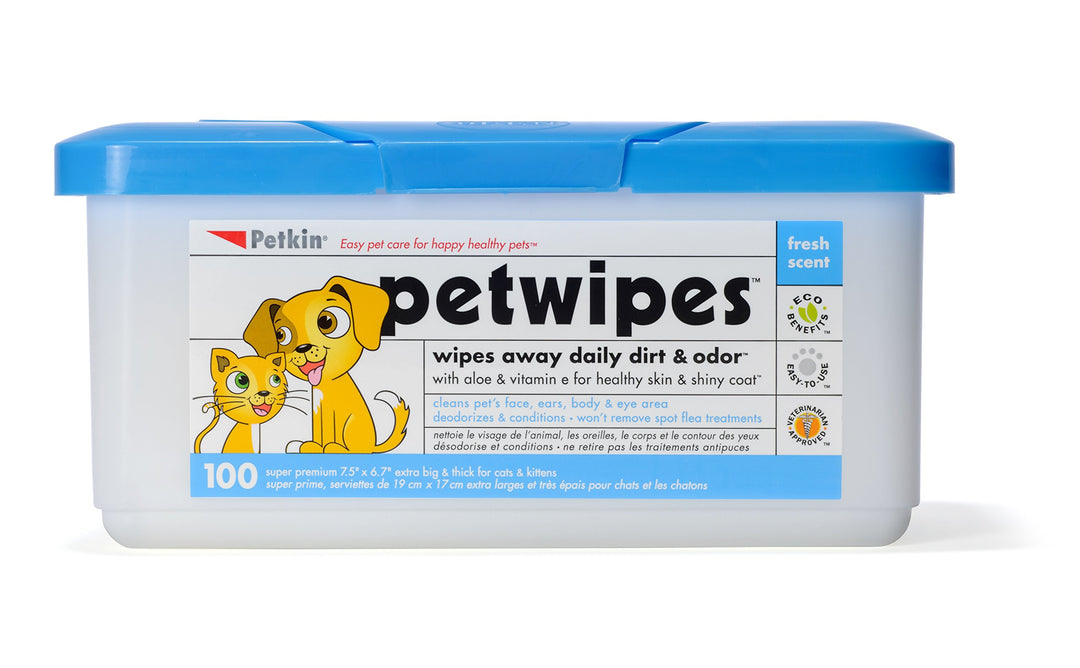 Petkin Petwipes 100 count