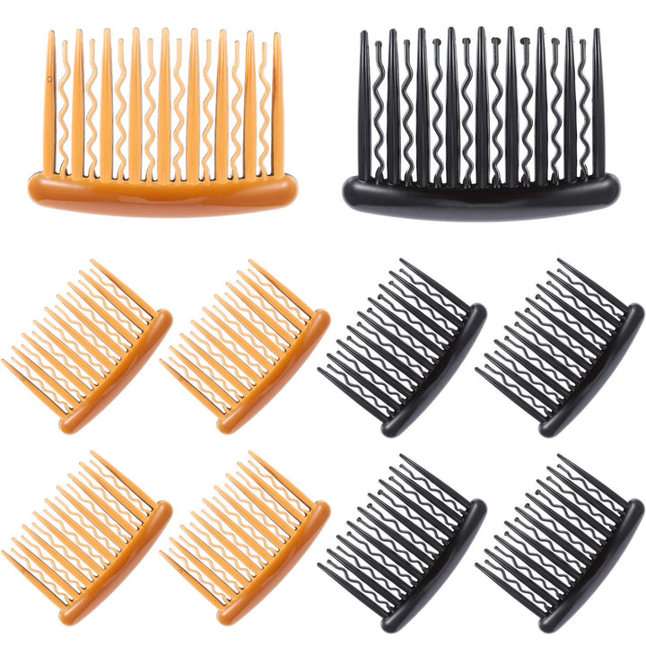 Gejoy 4 Colors 1PC pincel maquiagem Steel Eyebrow Eyelash Dual-Comb Extension Brush Metal Comb Cosmetic Makeup Tool for Women Beauty: Gold, United States