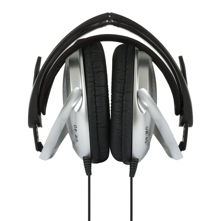 UR40 Wired Over The Ear Headphone Without Mic (Silver)