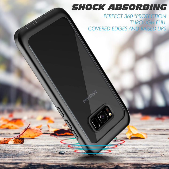 Samsung Galaxy S8 Case, Pakoyi Full Body Bumper Case Bu