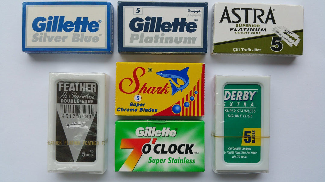 35 FEATHER 7 O&#39;clock SHARK ASTRA SILVER BLUE DERBY