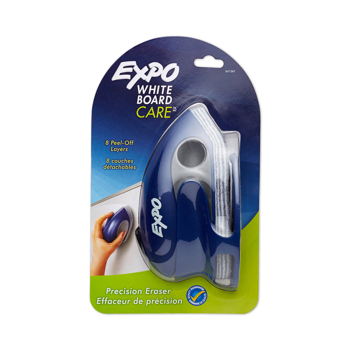 Precision-Point White Board Eraser, Peel-Off Layers
