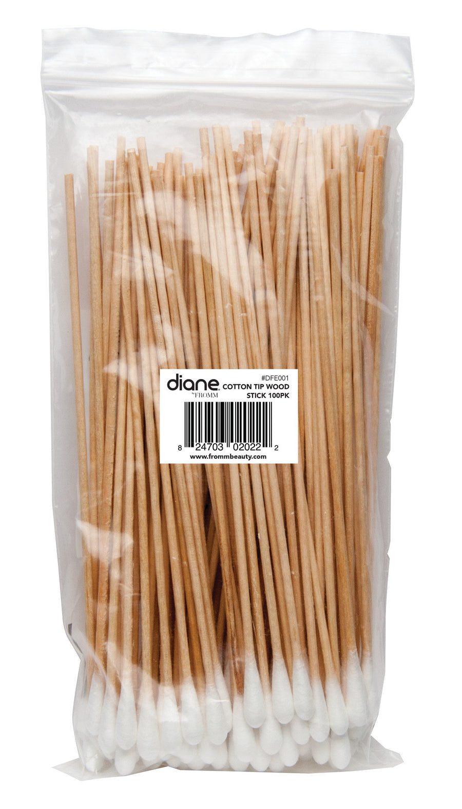 Fromm Cotton Tip Wood Stick 100 pack DFE001