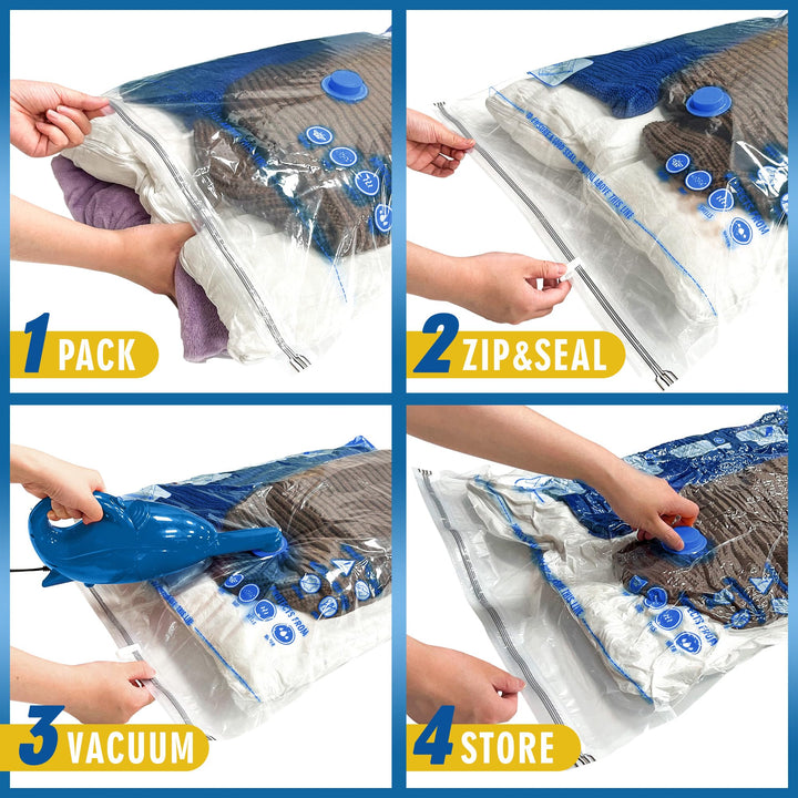 Storage Master Space Saver Bags, Vacuum Storage Bags fo