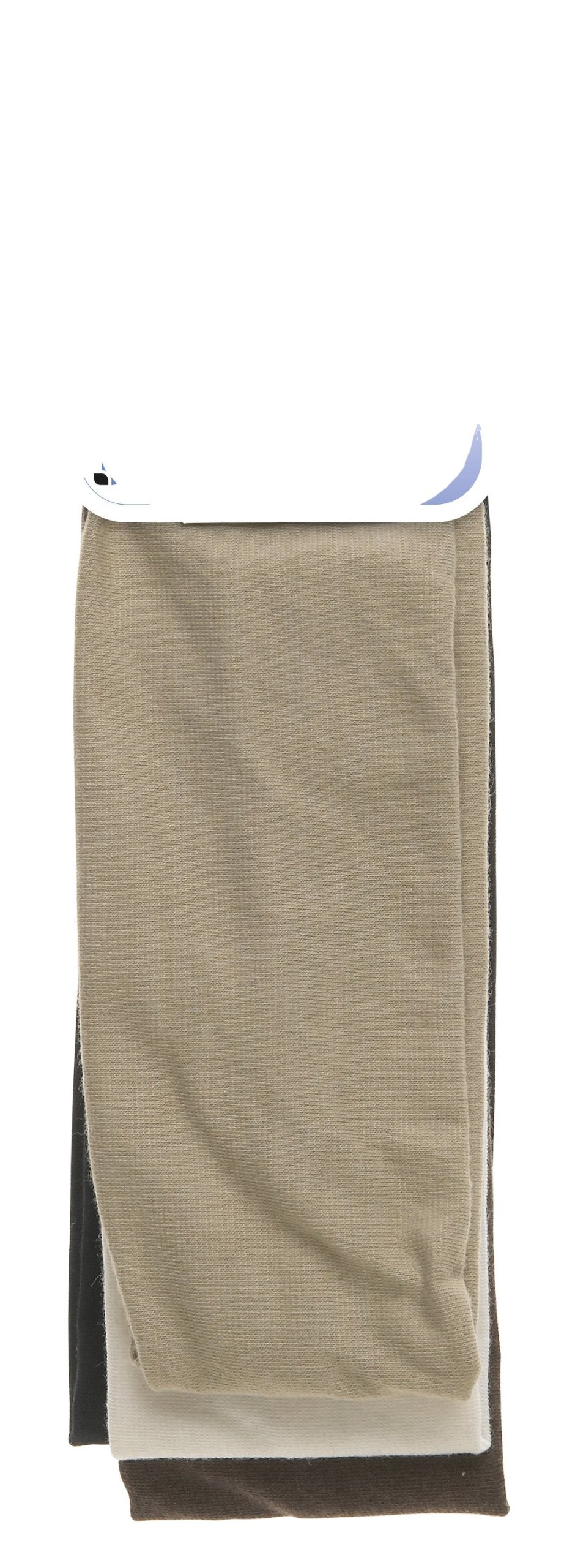 Scunci Effortless Beauty Wide Stretch Basic Neutral Head Wraps, (Color May Vary) ,5 pieces by Scunci