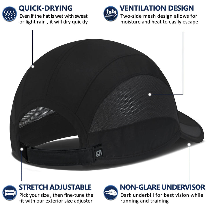 GADIEMKENSD Outdoor Running Hat Men&#39;s Cooling U