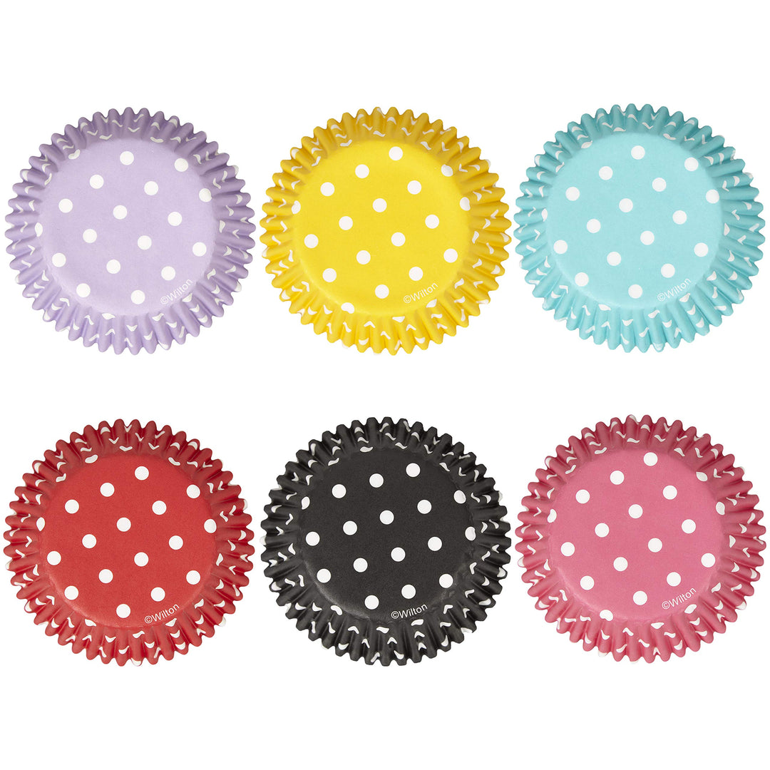 Standard Cupcake Liner Baking Cups, 300 Count, Polka Dots