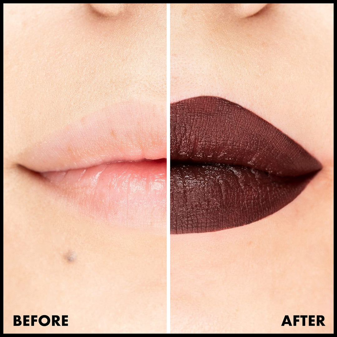 PROFESSIONAL MAKEUP Lip Lingerie XXL Matte Liquid Lipstick - Deep Mesh (Deep Chocolate Brown)