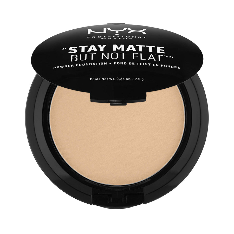 Stay Matte But Not Flat Powder Foundation, Medium Beige