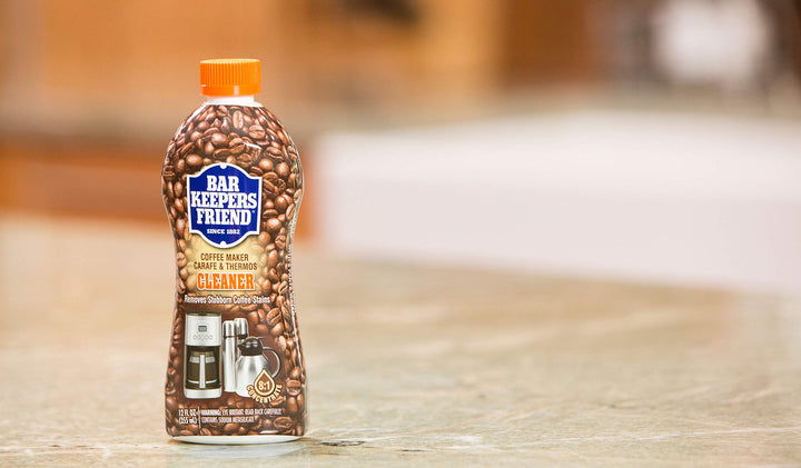 Coffee Maker Cleaner (12 oz) - Removes Oily Residue, Tannins and Stains - For Single-Cup and Automatic Drip Coffee Makers and Espresso Machines