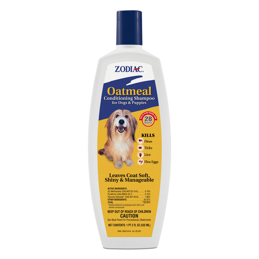 Oatmeal Conditioning Shampoo for Dogs & Puppies 18 ounces, Small