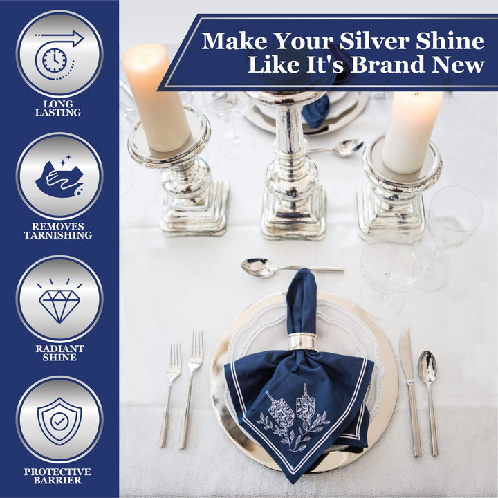 Goddard’s Silver Polish Foam – Silver Jewelry Cleaner f