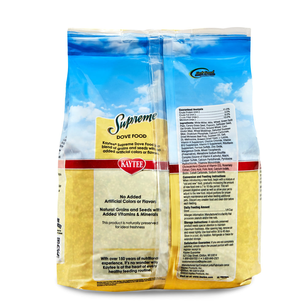 Supreme Dove Food 5 pounds