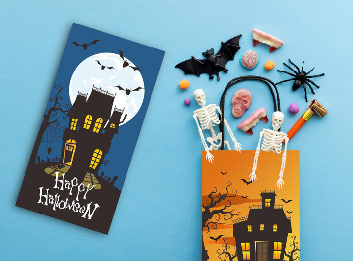 Happy Halloween Paper Treat Bags 40-Count Set by Iconik