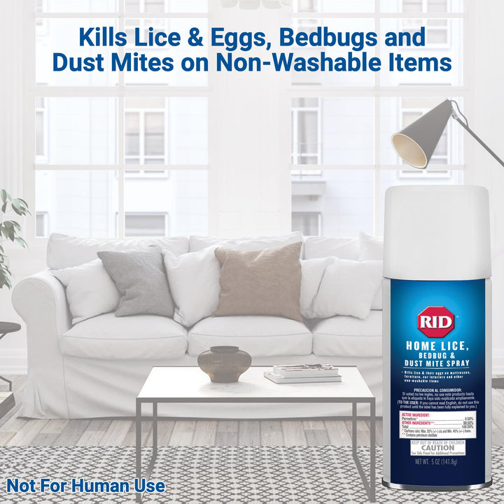 Rid Rid Home Lice Control Spray