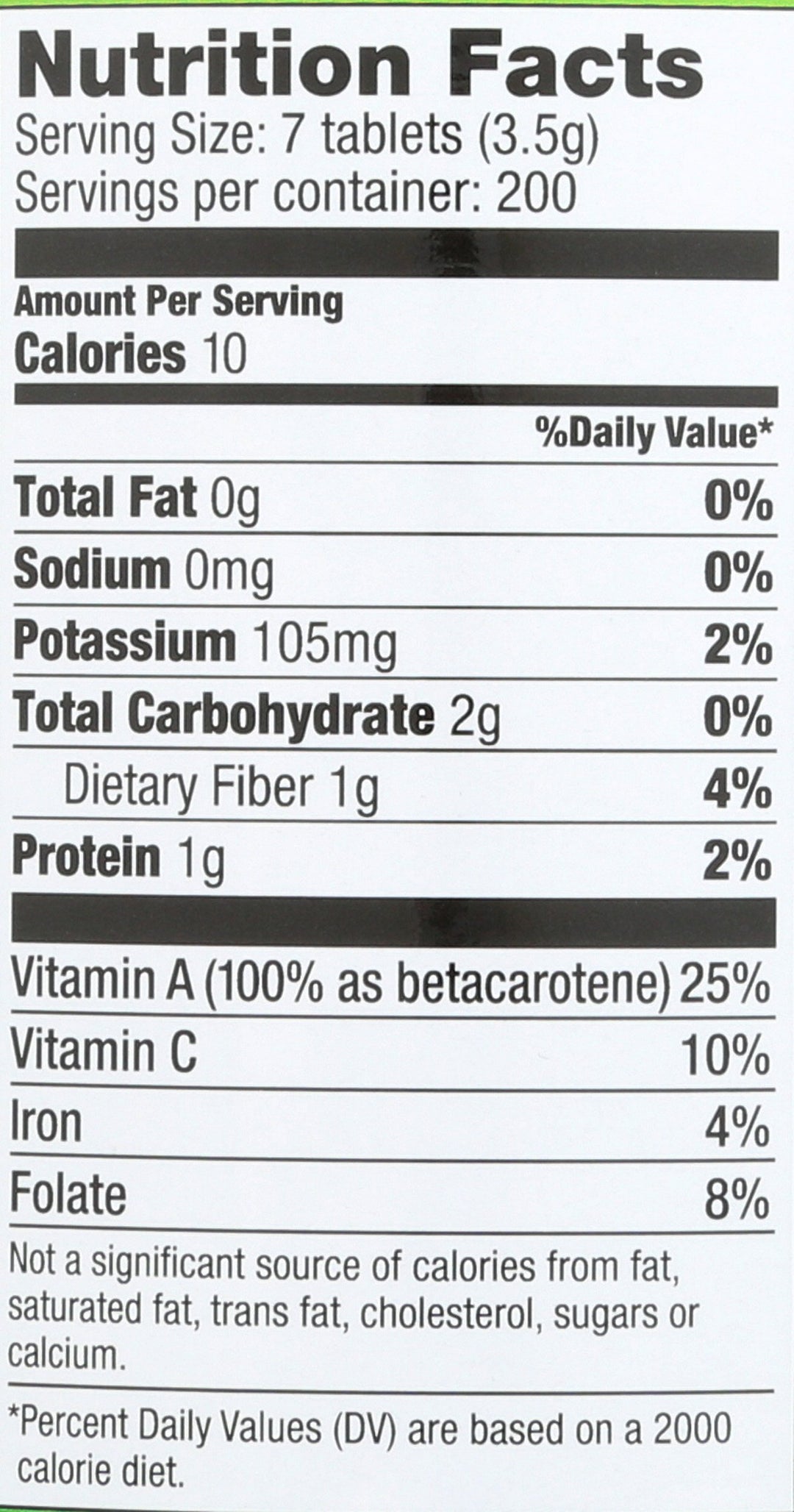 Pines Organic Wheat Grass, 1400 Count Tablets