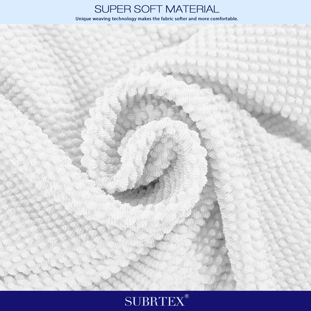 Dining Room Chair Slipcovers Parsons Chair Covers Set of 4 Stretch Dining Chair Covers Removable Washable Kitchen Chair Covers Chair Protector Covers for Dining Room,Party,Hotel(White)