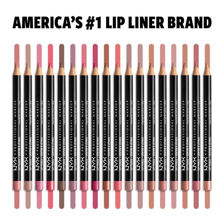 Slim Lip Pencil, Long-Lasting Creamy Lip Liner - Sand Pink