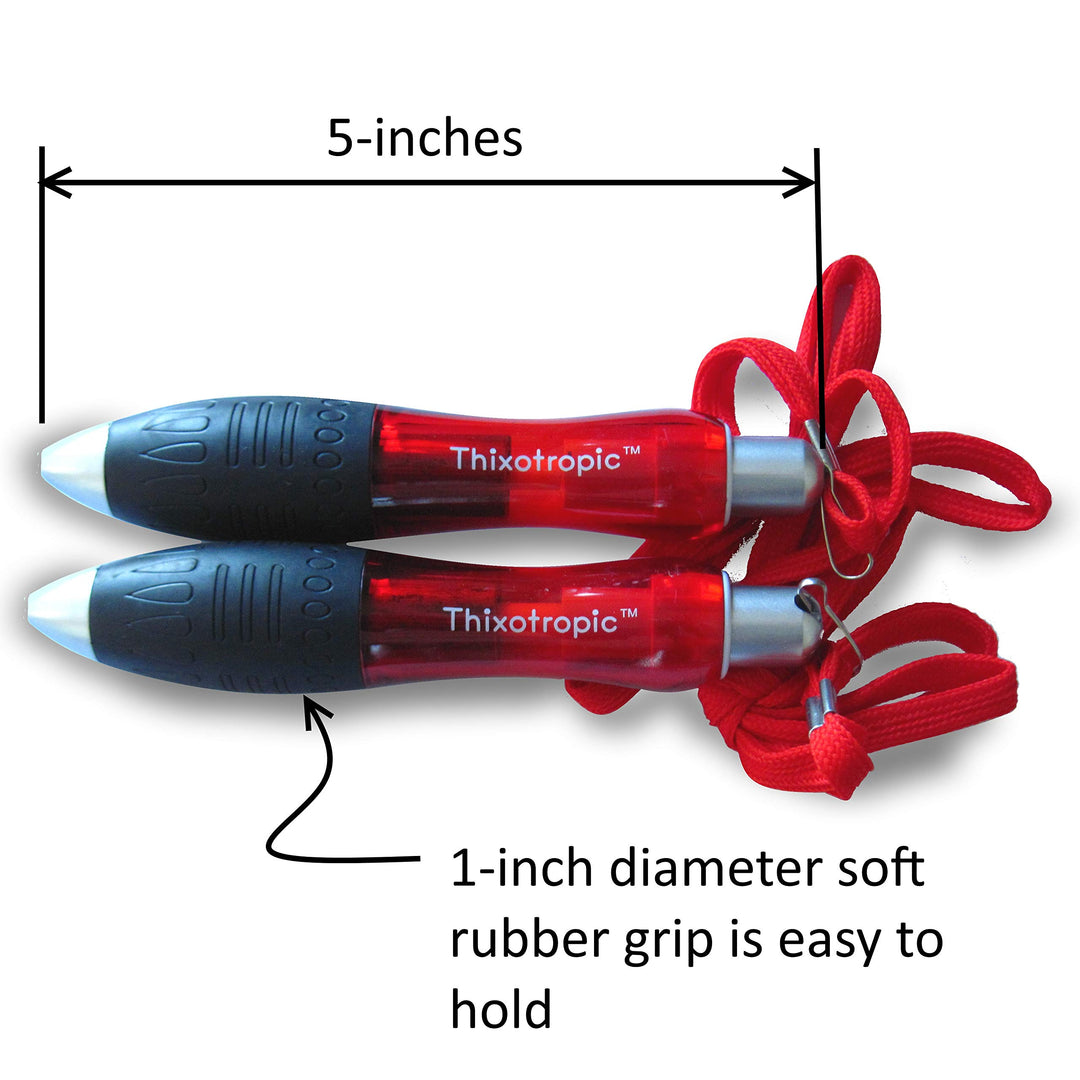 HEAVY Super Big Fat Weighted Pen for Tremors and Parkinson&#39;s (Twin Pack) Premium Ink