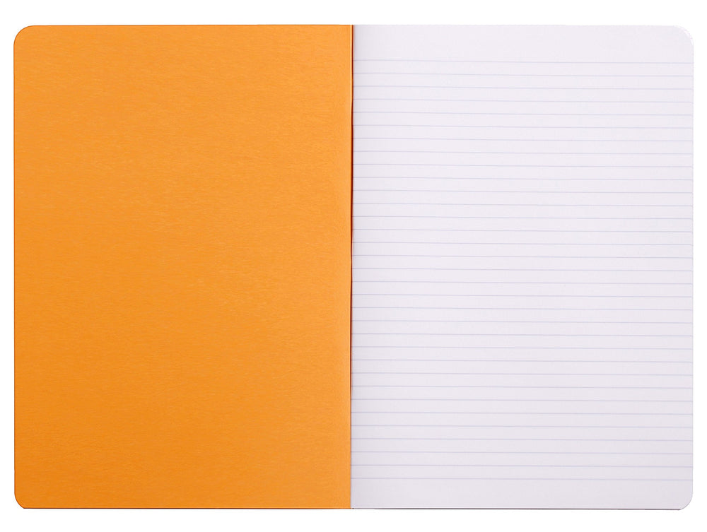 Staplebound Orange Lined Notebook 8 1/4 X 11 ¾