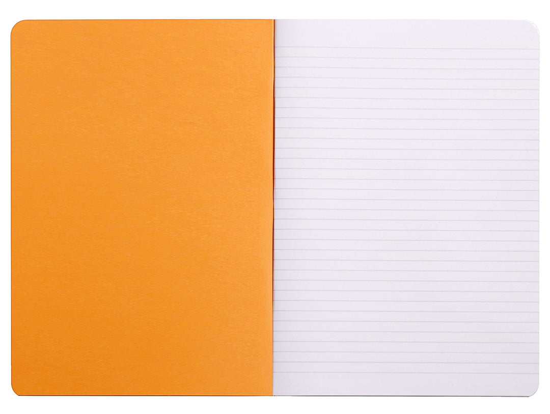 Staplebound Orange Lined Notebook 8 1/4 X 11 ¾