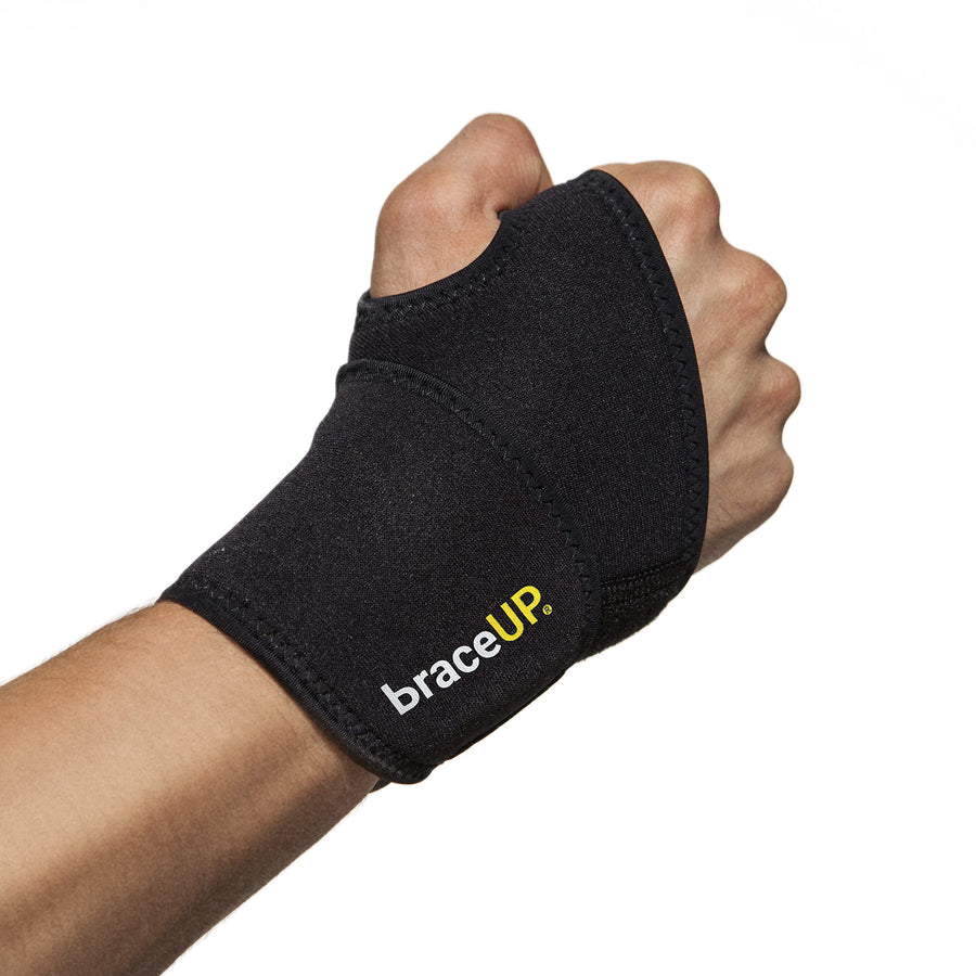 BraceUP Adjustable Wrist Support, One Size Adjustable (