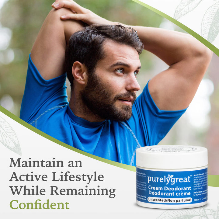 Natural Deodorant Aluminum Free Unscented