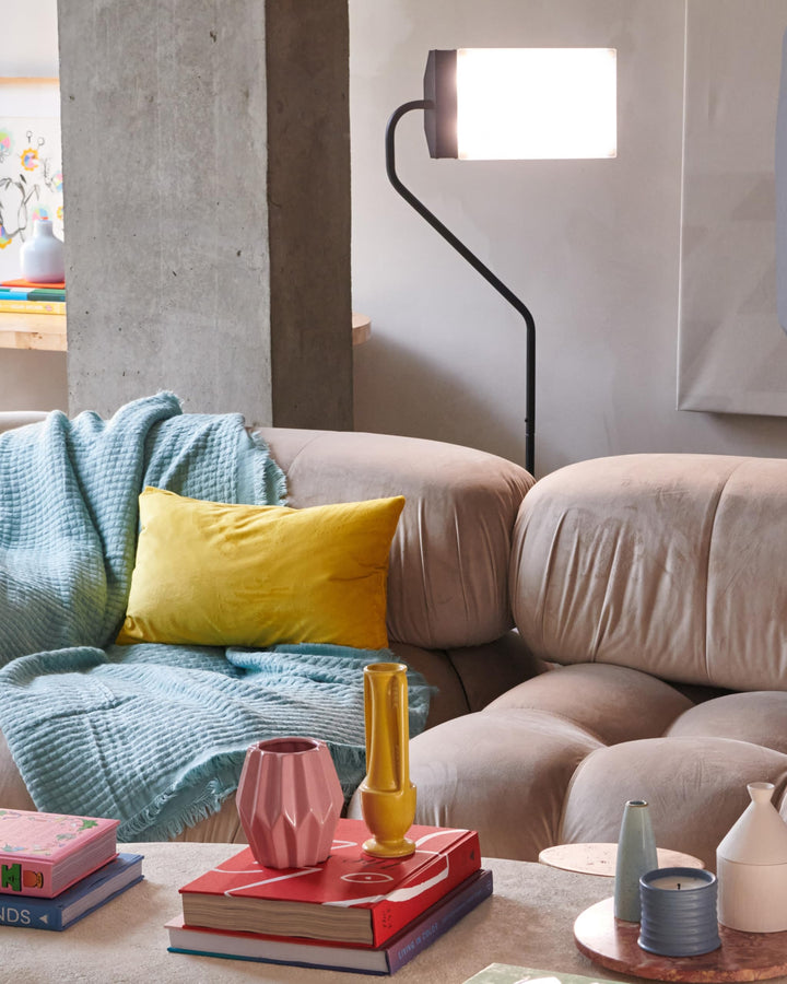 Northern Light Technology Flamingo 10,000 Lux Bright Light Therapy Floor Lamp, Black