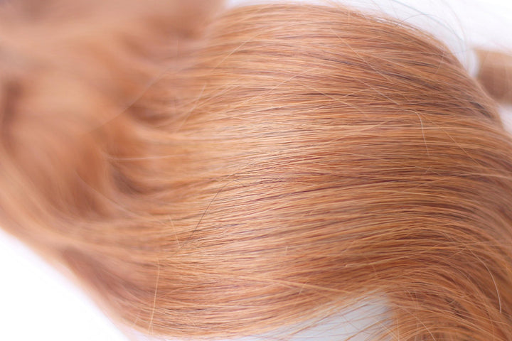 Tressmatch 20 22 Remy (Remi) Human Hair Clip In Extensions Light Auburn (Color #30) 9 Pieces(Pcs) Thick To Ends Full Head Set [Weight:4.4oz/125grams)