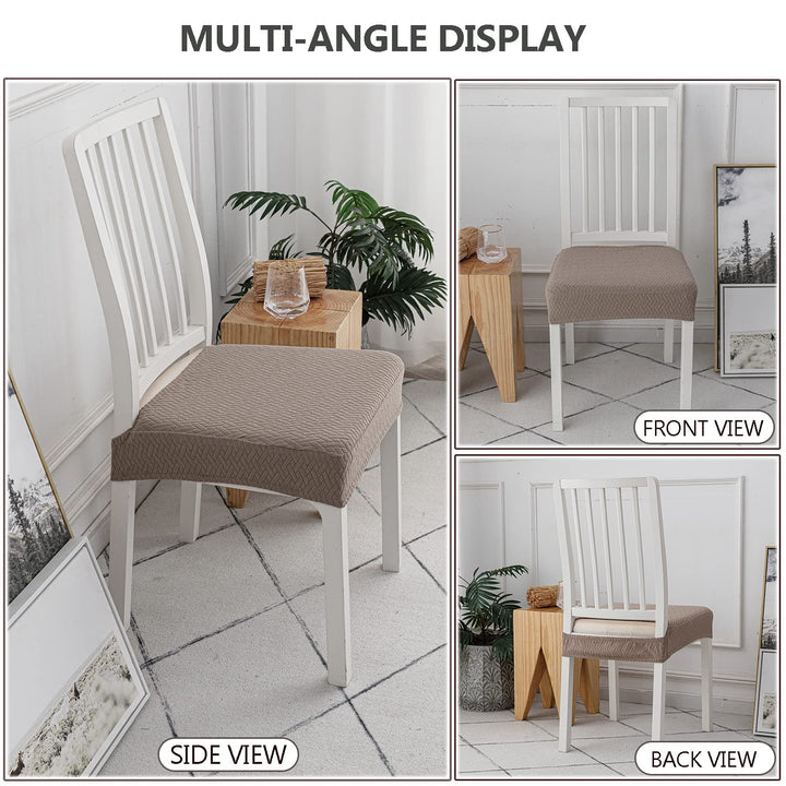 LANSHENG Chair Seat Covers for Dining Room Set of 4 Str