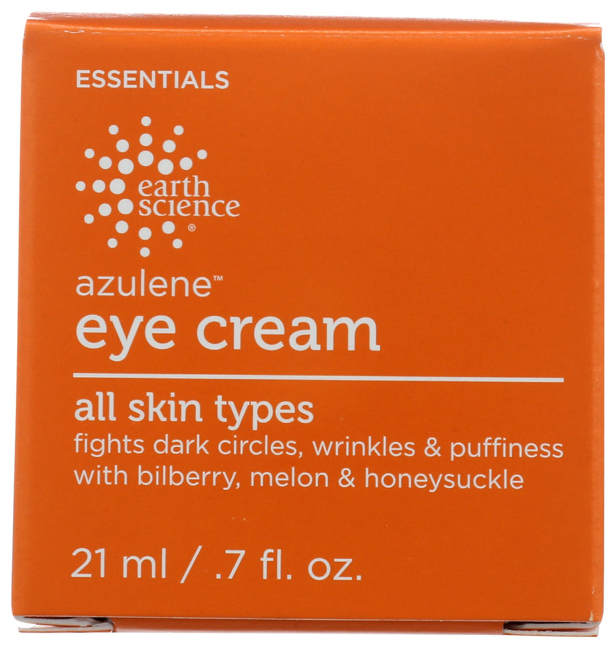 EARTH SCIENCE - Azulene Eye Cream For Puffiness, Dark Circles, and Wrinkles (0.7 oz.)