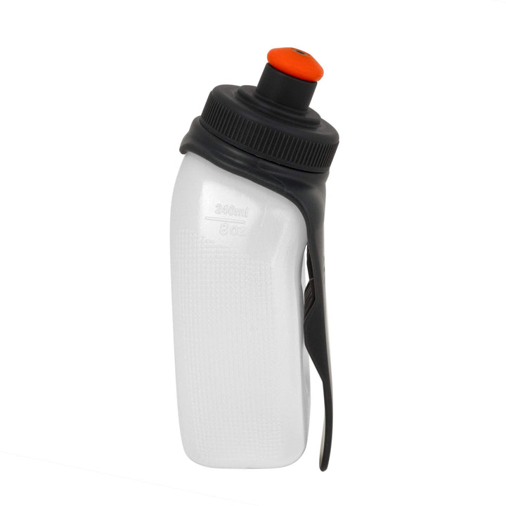 H20 Hydration Companion, No Bounce, BPA Free Sports Water Bottle for Running, Cycling, Walking, Indoor, Outdoor, 8 Ounce, Plastic