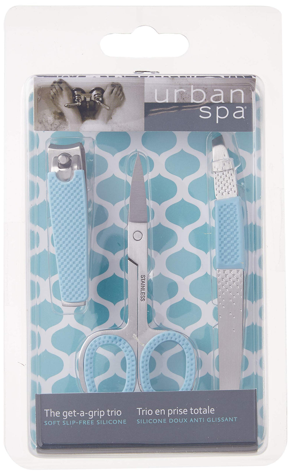 Get A Grip Trio Manicure and Pedicure Essentials Kit for Purse, Travel, Desk or Home