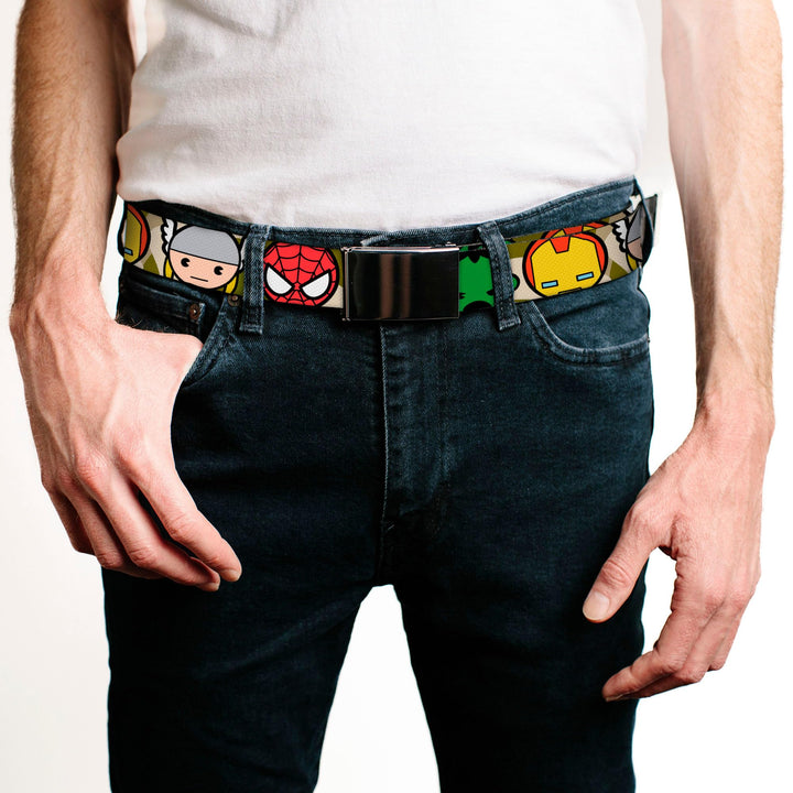 boys Buckle-down Web 1.0 Belt, Multicolor, 1.0 Wide - Fits up to Kids Size 20 US