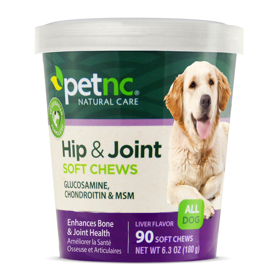Hip and Joint Soft Chews for Dogs, 90 Count,Liver,6.3 oz