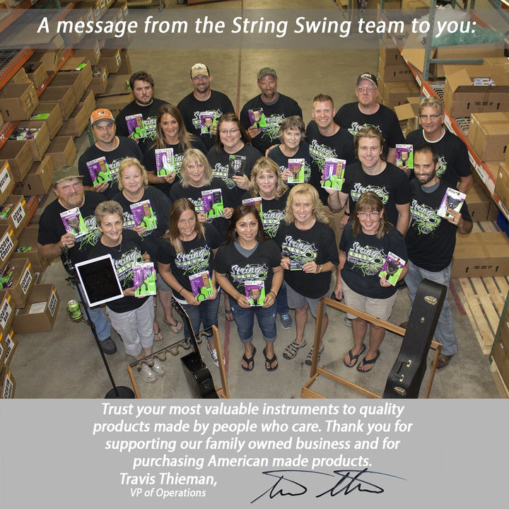 Violin Hanger Wooden Wall Mount for Home &amp; Studio CC01V-O Hardwood Oak