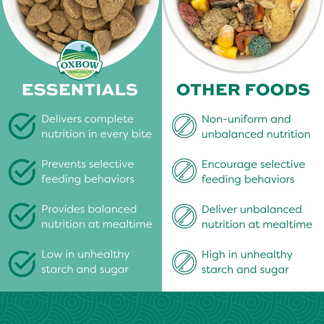 Oxbow Essentials Adult Rat Food - All Natural Adult Rat Food - 10 lb.