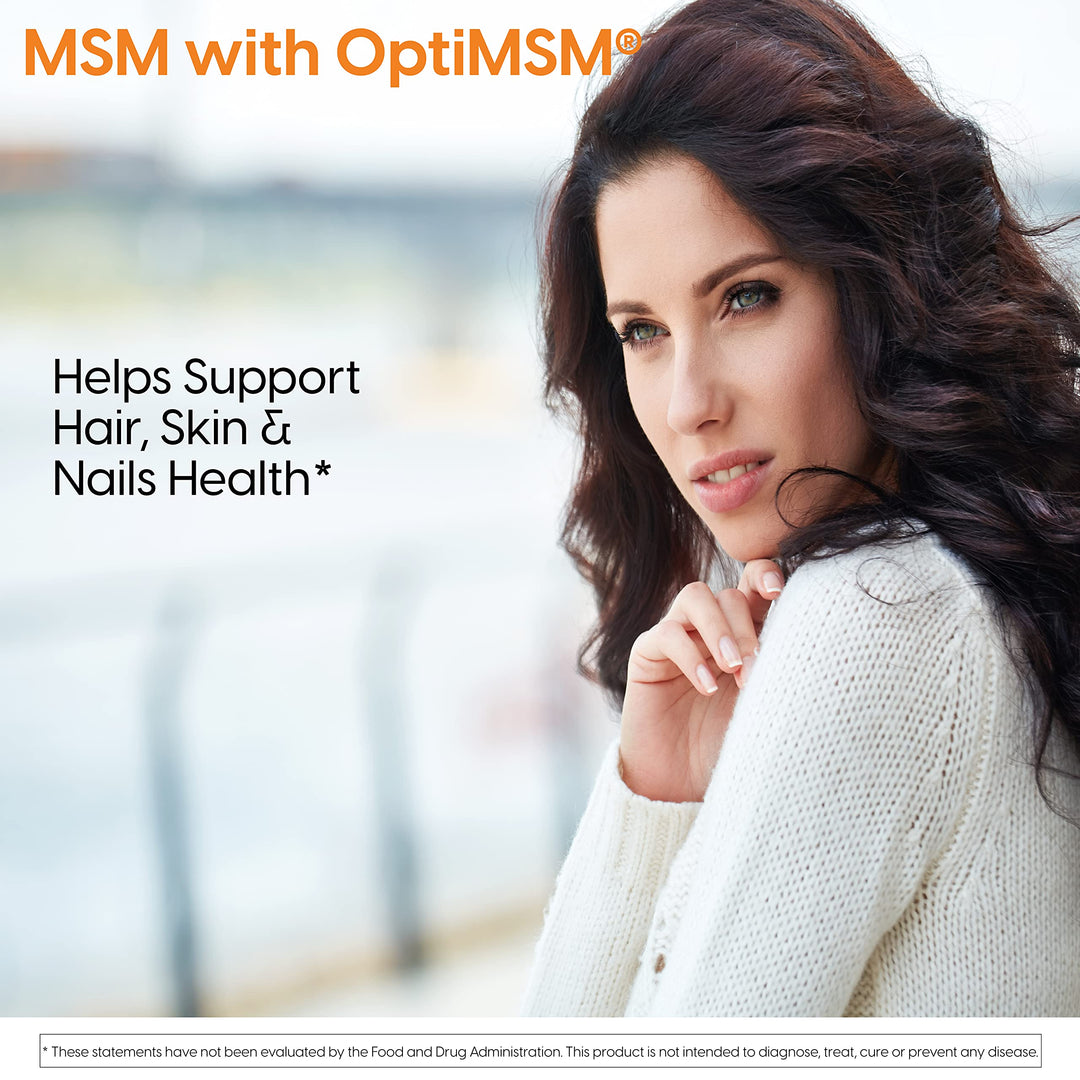 Doctor&#39;s Best MSM with OptiMSM, Non-GMO, Gluten Free, Joint Support, 1000 mg, 360 Caps