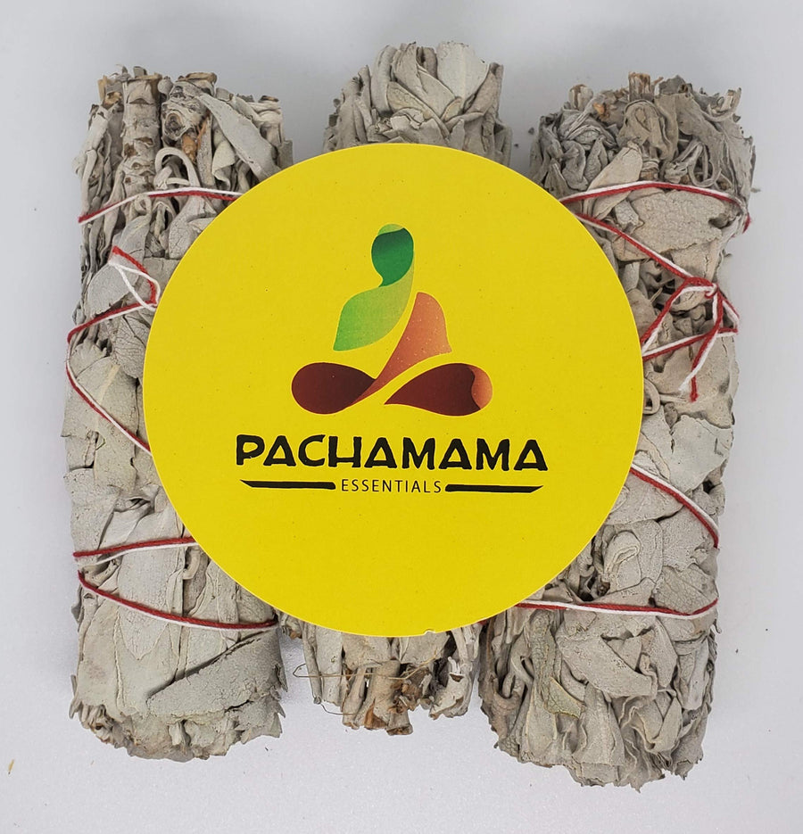 Organic California White Sage Smudge Bundles Sticks 4-5