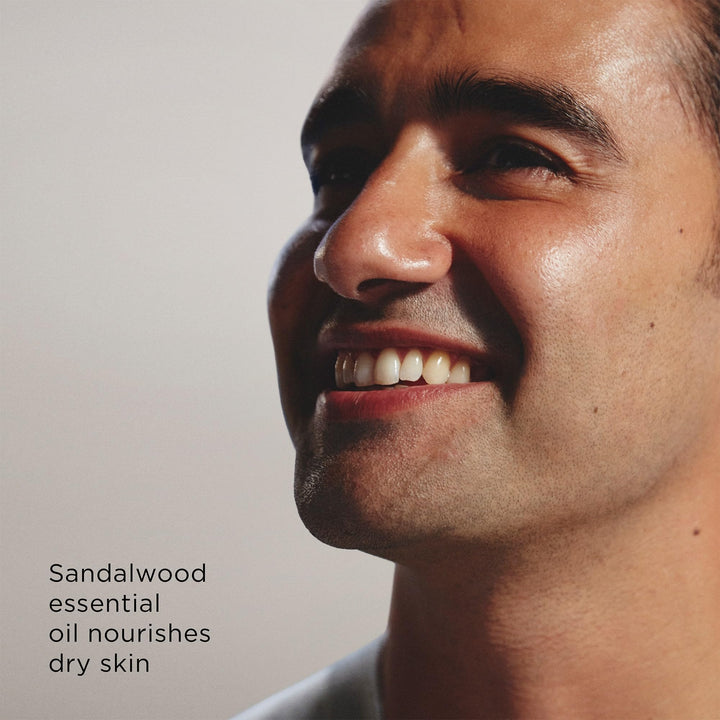 Sandalwood Shaving Cream for Men – Protects Against Irritation and Razor Burn – Hydrates and Nourishes Dry Skin – Clinically Tested for Sensitive Skin – 5 oz