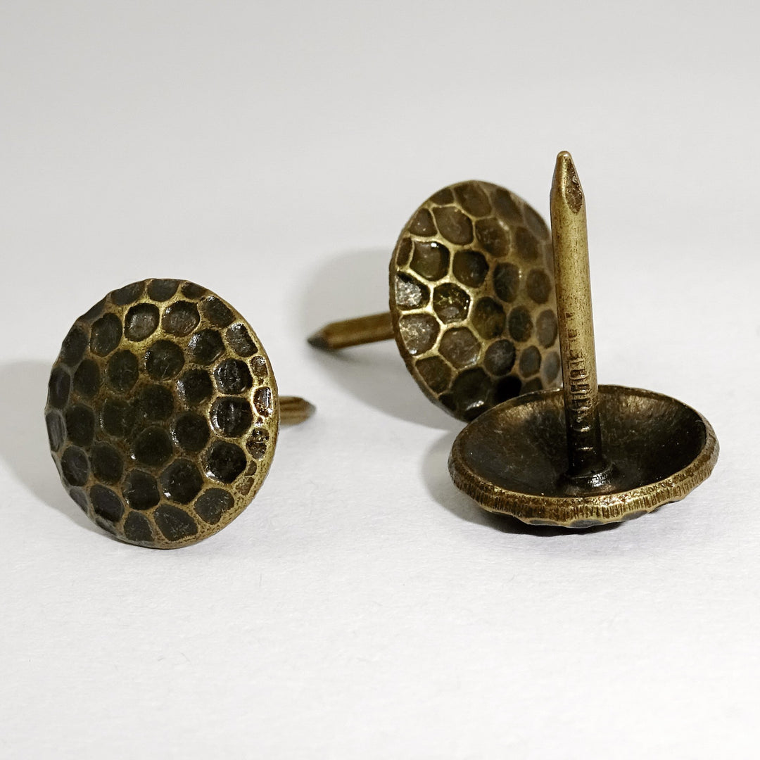 Decotacks® Honeycomb Upholstery Nails/tacks 7/16 - 100 Pcs [Antique Brass Finish], DX5711AB