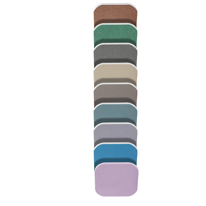 2 inch by 2 inch Double Sided Soft Touch Sanding Pads Ideal for Pen and Bottle Stopper Polishing. Perfect for Cycle Sanding Acrylic Materials with CA Glue Finish