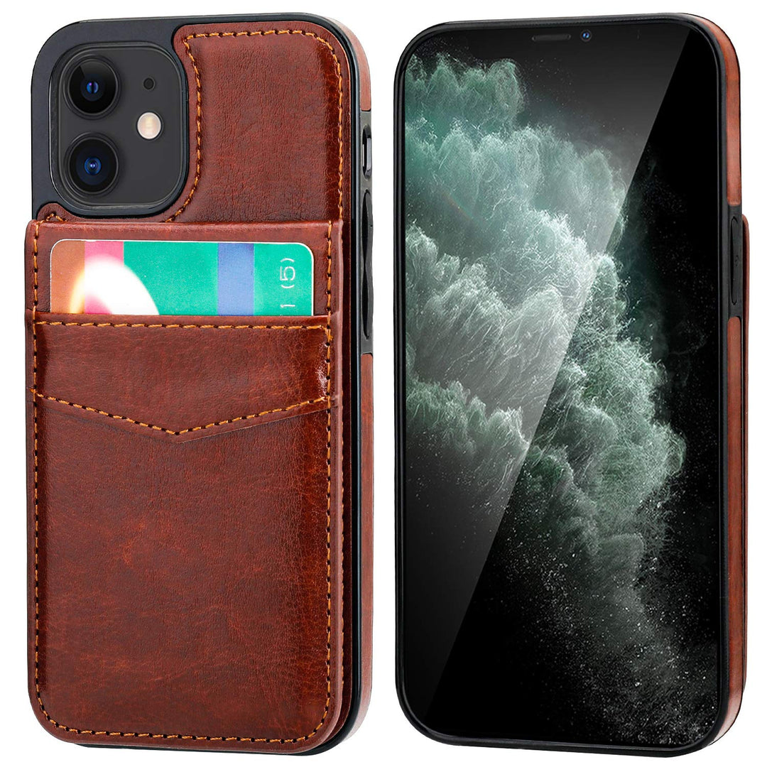 KIHUWEY Compatible with iPhone 12 Mini Case Wallet with