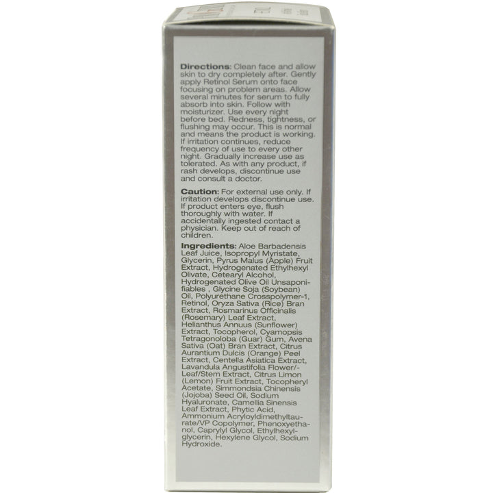 Professional Skin Care Retinol Serum. Anti-Wrinkle Face serum targets deep wrinkles and dark spots. 1oz