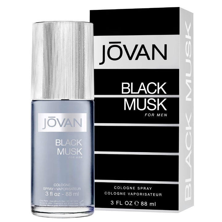 Jovan Black Musk Eau de Cologne for Men, 88ml